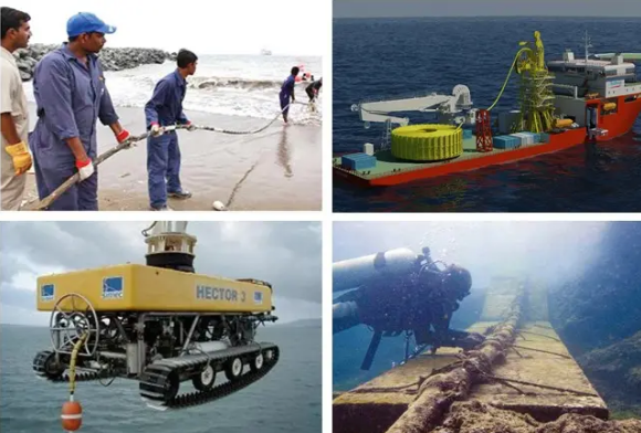 潜水艦用光ケーブル GYTA33 12/24/48 コア 双面カバー 強化 装甲 光ファイバー 装備 供給 2