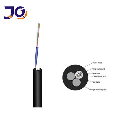 All Dielectric Mini ADSS 6 Cores ASU Outdoor Fiber Optic Cable