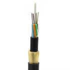 Double PE jacket with long span and long life self-supporting aerial ADSS fiber optic cable
