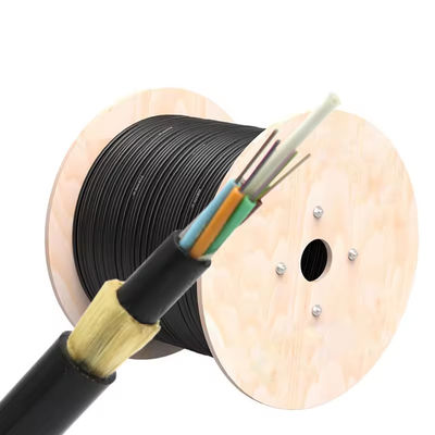 品質  ADSS Fiber Optic Cable Single Mode G652D Double Jacket Outdoor Aerial Self Supporting Telecom Cable 工場