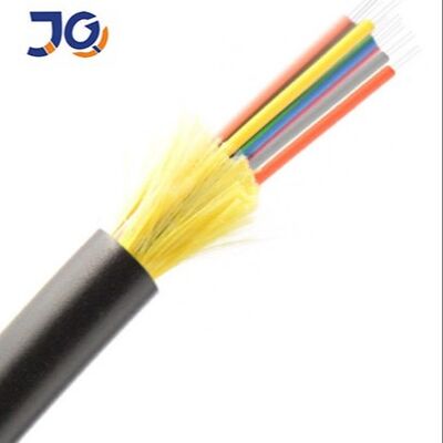 品質  GJFJV Indoor Fiber Optic Cable FTTH Simplex Duplex LSZH Tight Buffer Telecom Network and Data Center 工場