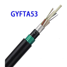 GYTA53 Outdoor Singlemode Underground Fiber Optic Cable Direct Buried Armoured Steel Tape Double Jacket