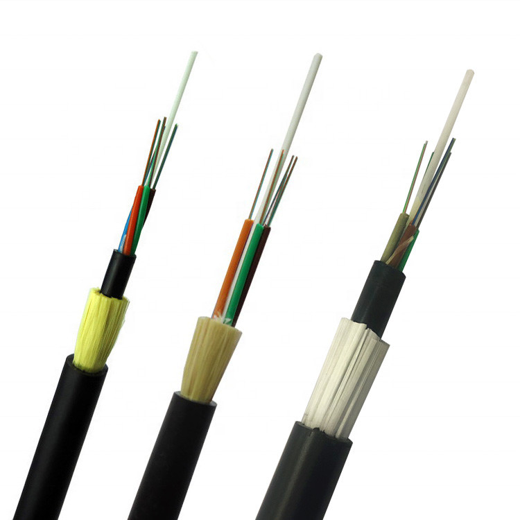 ADSS 48 Core Span 100m 200m 300 m Aerial Outdoor Fiber Optic Cable