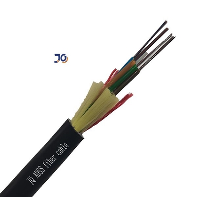 頭上式の単一の二重ジャケットの多中心の ADSS の光ファイバ ケーブル 80m