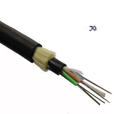 12中心の屋外の単一モードSM 9/125 G652D ADSS 12の光ファイバケーブルADSS