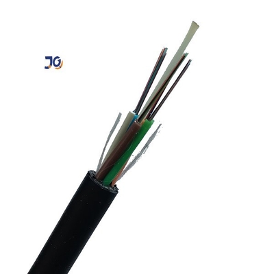 すべての誘電体は非GYFTY 12の中心SM G.652Dの管の光ファイバケーブルに金属をかぶせる