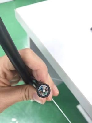 4 6 8 12屋外24の36 48中心の空気の管装甲GYTAの光ファイバケーブル