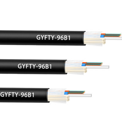 中国工場 72コア GYFTY ダイレクト光ファイバーケーブル FRP 非金属防水HDPEジャケット