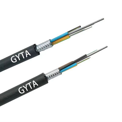 12 24 36 48コア GYTA 屋外装甲型G652D 光ファイバーケーブル