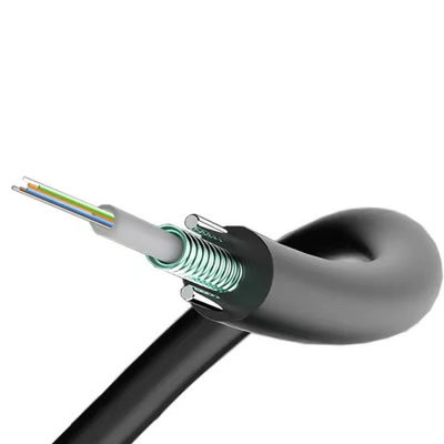 空中外用ヘッド 4 12 24 36 48 72 96 144 288 コア光ファイバーケーブル シングルモード GYXTW