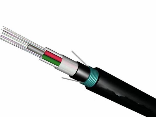 防弾用鉄砲 G652D 12 24 36 48 72 96 144 288 コア直埋 GYTY53 光ファイバーケーブル