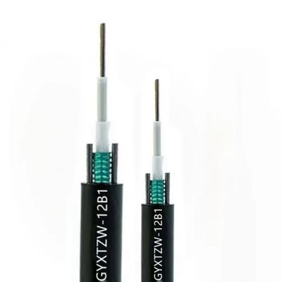 4 6 8 12 24コア GYXTZW ユニチューブ 耐火ケーブル シングルモード 屋外光ファイバーケーブル LSZH ジャケット