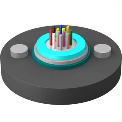 4 6 8 12 24コア GYXTZW ユニチューブ 耐火ケーブル シングルモード 屋外光ファイバーケーブル LSZH ジャケット