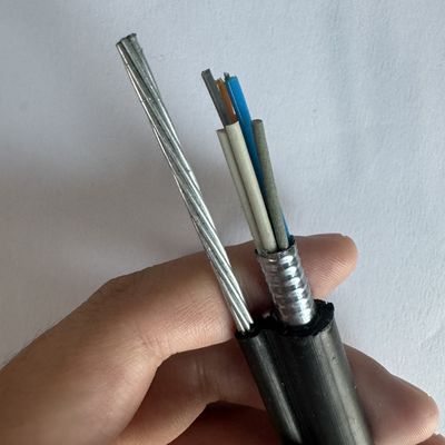 空中図8 自立GYXTC8S GYTC8A GYXTC8Y GYTC8S 鉄線メッセンジャー付き光ファイバーケーブル