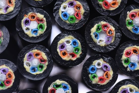 ホットセール シングルモード航空光ファイバーケーブル 12 24 48 96 144 コア光ファイバー