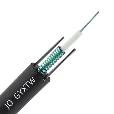 12コアGYXTW屋外SM光ファイバーケーブル 鋼テープで装甲されたユニチューブ 6mm 7mm 8mm光ファイバーケーブル