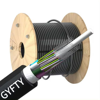卸売 室外 非金属 96 コア エアリア 管 G652D GYFTY 光ファイバーケーブル FRP