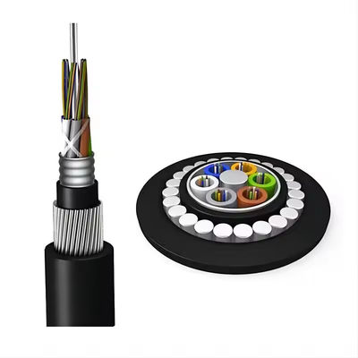 48コア GYTA33 鉄線 直埋水 装甲式水下水中光ファイバーケーブル