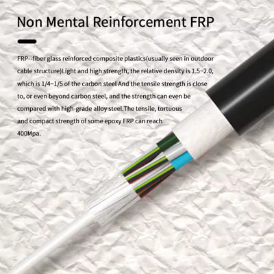 72コア GYFTY ゲルで満たされた非金属強度帯 通信 光ファイバーケーブル