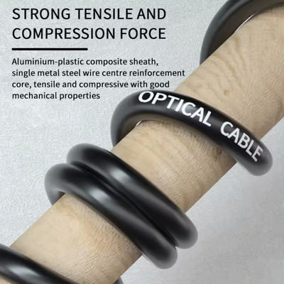 72コア GYFTY ゲルで満たされた非金属強度帯 通信 光ファイバーケーブル