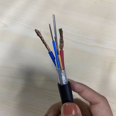 48コア 装甲型光ファイバーケーブル GDTA GDTS 光電気ハイブリッド光ファイバーケーブル