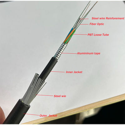 地下海用光ファイバーケーブル GYTA33 水中帯状 装甲式 ローズチューブ 光ファイバーケーブル
