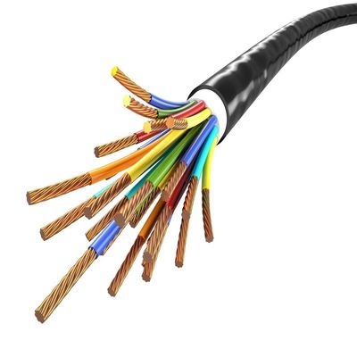 48コア装甲式光電ハイブリッド光ファイバーケーブル GDTA GDTS 2x2mm 電源ケーブル