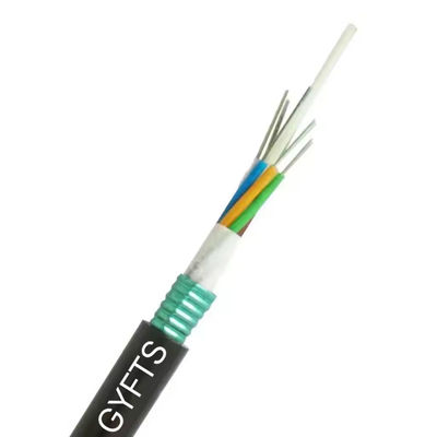 24 48 72 96 144 コアGYFTS 抗歯ぎしぎの光ファイバーケーブル 装甲型外用光ファイバーケーブル
