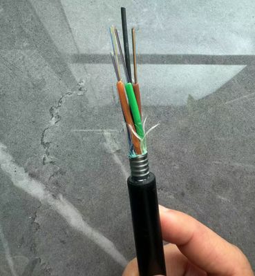 PSP 柔軟性 24Cores Outdoor GYTS G652D 空中用光ファイバーケーブル