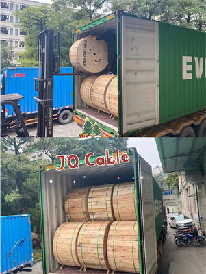 ジキアン工場 ADSS 自立型光ファイバーケーブル 12 24 48 コア スパン 120m 光ファイバーケーブル G652D ADSS 567 コア