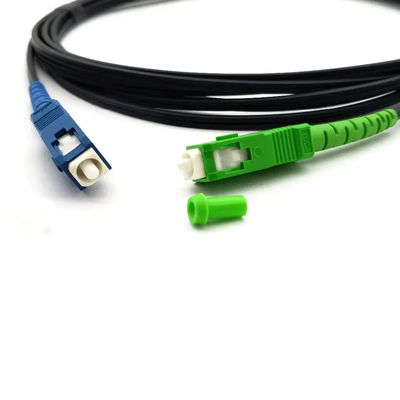 FTTH 屋内/屋外光ファイバードロップケーブルパッチコード SC/LC/ST-UPC/APC コネクタ