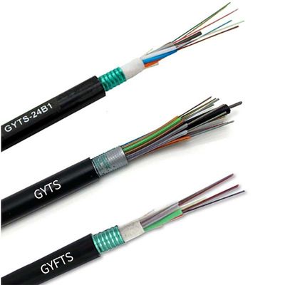 シングルモード ミュティモード OM1 OM2 OM3 屋外空中管 地下GYTS GYFTS 光ファイバーケーブル