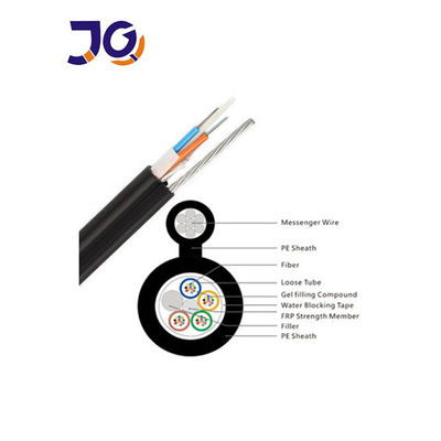 シングルモード 図8 自立型光ファイバーケーブル GYTC8S 24 48 96 コア