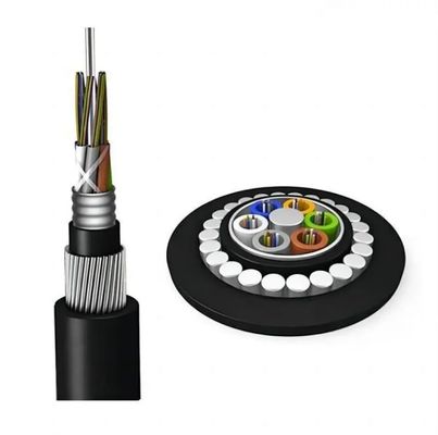 GYTA33 遠隔通信用水下光ファイバーケーブル 48/96/144 コア