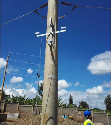 オーバーヘッド ADSS ファイバーケーブルタワーとポール用ケーブル貯蔵装置ブレーキット