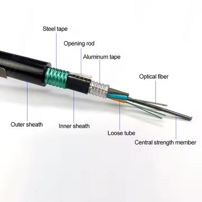 工場在庫屋外二重装甲 GYTS53-96 コア光ファイバーケーブル二重ジャケット G652D 当日出荷