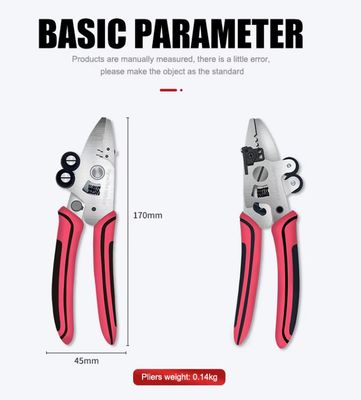 9-in-1 光ファイバー ストリッパー 光ファイバープライヤー 光ケーブルストリッパー