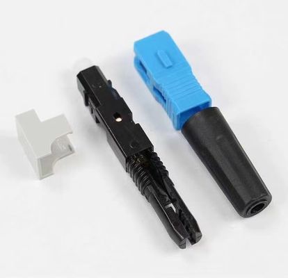 FTTX UPC SCの単一モードの繊維光学の速いコネクター