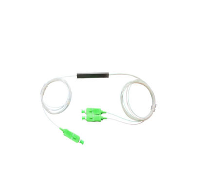 ISO9001繊維光学の付属品単モードSC/UPC SC/APC 1x2 Plcのディバイダー