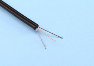 単一モードLSZH GJXH FTTX FTTB FTTHの繊維光学のドロップ・ケーブル