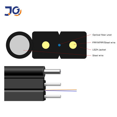 屋外の2中心GJYXCH GJYXFCH FTTH光ファイバーケーブル