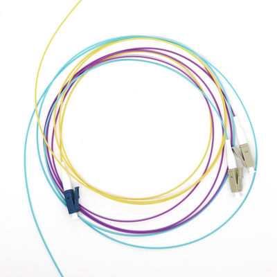 12コア FTTH 光ファイバーピグテイル SC/LC/ST-UPC/APC シングルモード データセンター用カラーフル