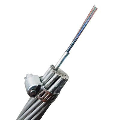 2km 4中心OPGWの単一モードの屋外の光ファイバケーブル