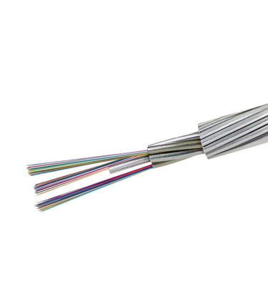 24の48 72中心OPGW 500kv 24の光ファイバーケーブル