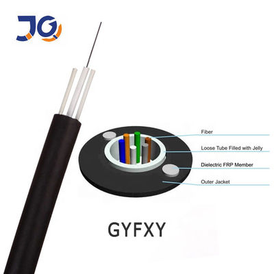GYFXY MDPE 5.5mmの単位の管の非装甲光ファイバケーブル