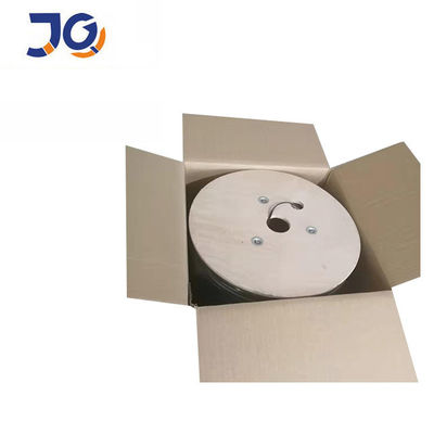 LSZHのジャケット2km/Drum FTTHの繊維光学のドロップ・ケーブルの黒く白い色