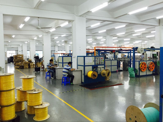 SM MM Om3 Om4 Om5単信1core 0.9mmの堅い緩衝屋内光ファイバケーブル