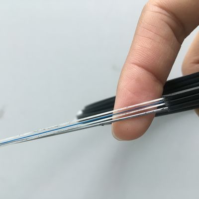 鋼線FTTHはドロップ・ケーブルGJYXFCH 1を2 4中心G.657A繊維