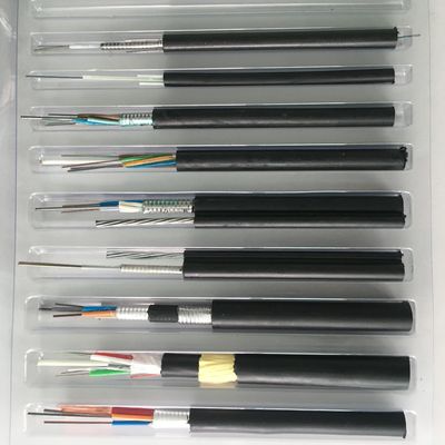 12の中心FOのマルチモード・ファイバ ケーブル屋外の装甲GYXTW