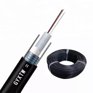 GYXTW 空中光ケーブル 24コア 鉄線 メッセージン 光ファイバー ケーブル HDPE 蓋